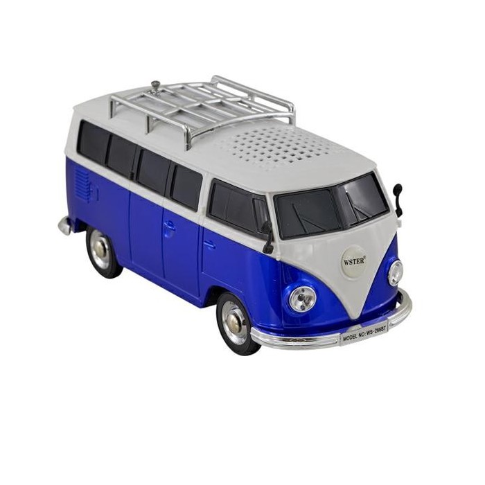 SPEAKER BUS MINIVAN BLU 20.5X8.3X10